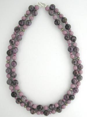 phosphosiderite necklace