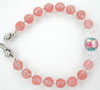 chwrry quartz beaded bracelet