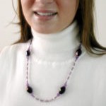 Amethyst Birthstone Necklace