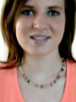 rutilated quartz gemstone necklace