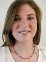 handmade beaded ruby necklace