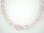handmade rose quartz gemstone jewelry