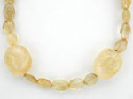 handmade citrine necklace