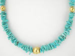 sleeping beauty turquoise necklace