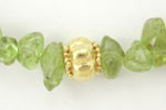 Bali gold vermeil bead