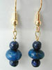 lapis handcrafted earrings