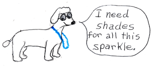 Coquette with shades