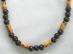Burnt Wood Necklace
