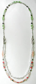 Peach & Crystal extended from Peridot