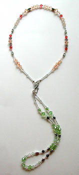 Dangle Peridot from Peach
