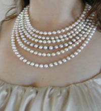 pearl mix and match jewelry set