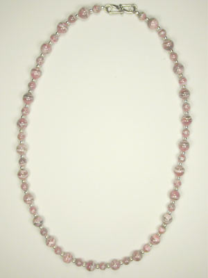 rhodocrosite necklace