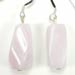 pink opal earrings