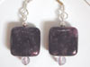dark purple sugilite earrings
