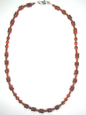 red coral necklace