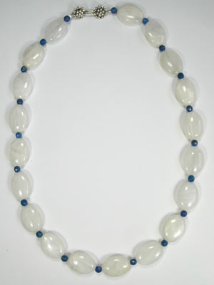 rainbow moonstone necklace