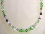 Swarovski Peridot Necklace